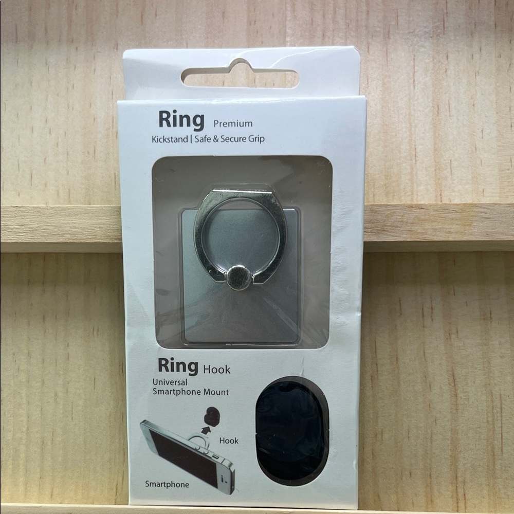 Universal Smartphone Ring Holder - Silver